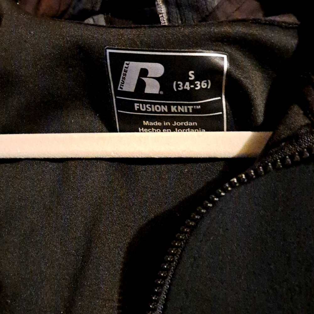 RUSSEL FUSION KNIT ATHLETE JACKET     Round Bin